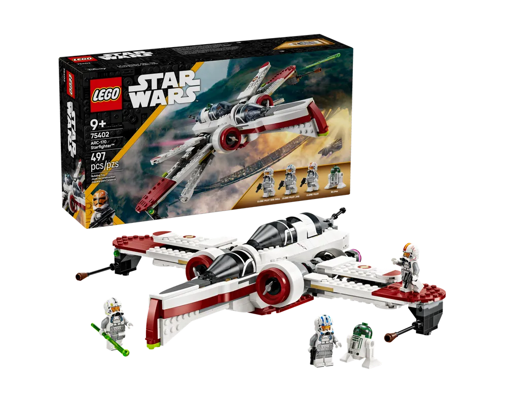 LEGO Star Wars 75402 - ARC-170 Starfighter - Authentic LEGO Set Main Image