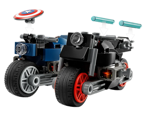 =LEGO Super Heroes 76260 - Black Widow & Captain America Motorcycles - Authentic LEGO Set Image 5