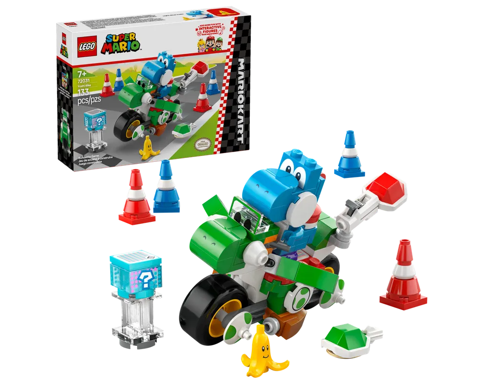 LEGO Super Mario 72031 - Yoshi Bike - Authentic LEGO Set Main Image