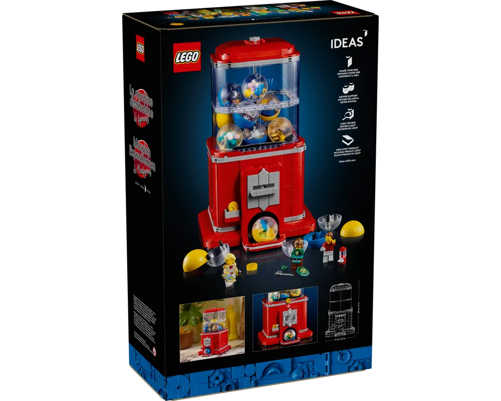 LEGO LEGO Ideas &#40;CUUSOO&#41; 21358 - Minifigure Vending Machine - Authentic LEGO Set Image 26