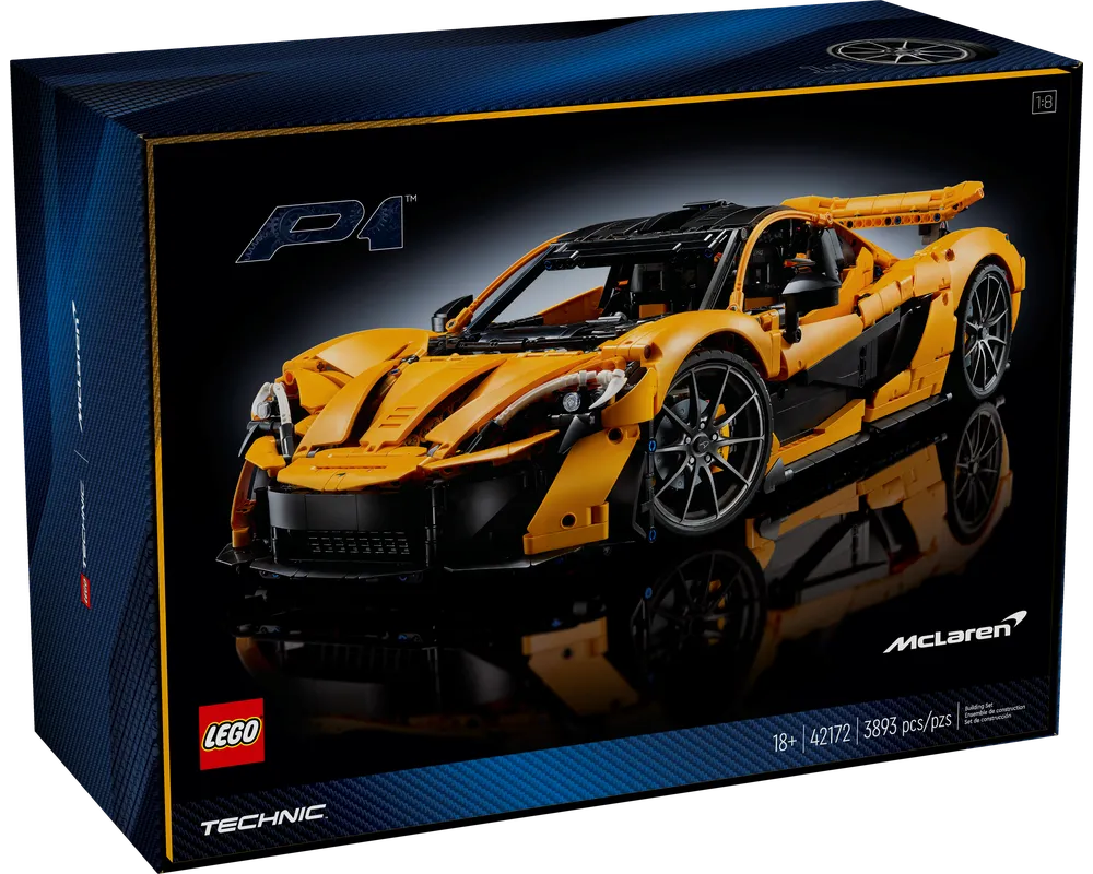 LEGO Technic 42172 - McLaren P1 - Authentic LEGO Set Image 7