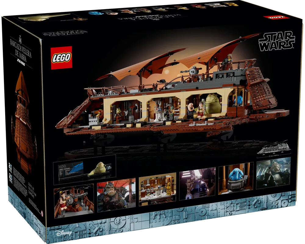 LEGO Star Wars 75397 - Jabba's Sail Barge - UCS - Authentic LEGO Set Image 8