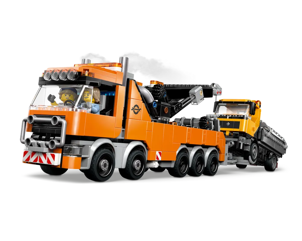 LEGO City 60467 - Heavy-Duty Recovery Tow Truck with Crane - Authentic LEGO Set Image 15