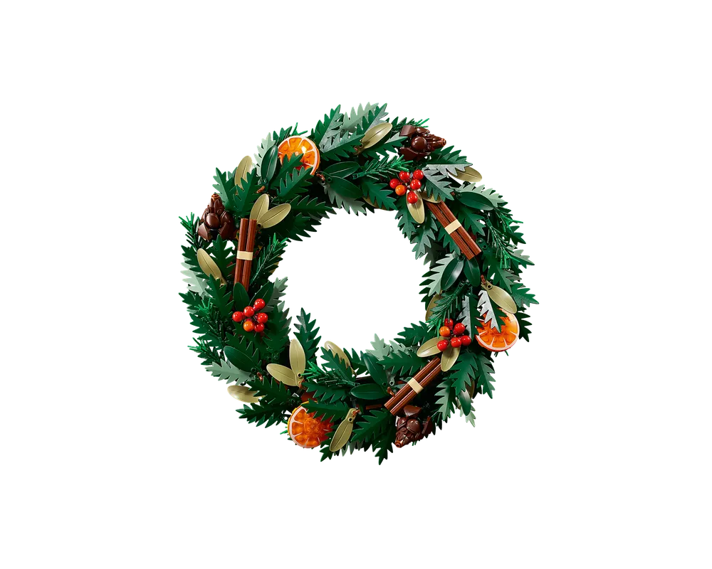 LEGO Botanicals 10340 - Wreath - Authentic LEGO Set Image 4
