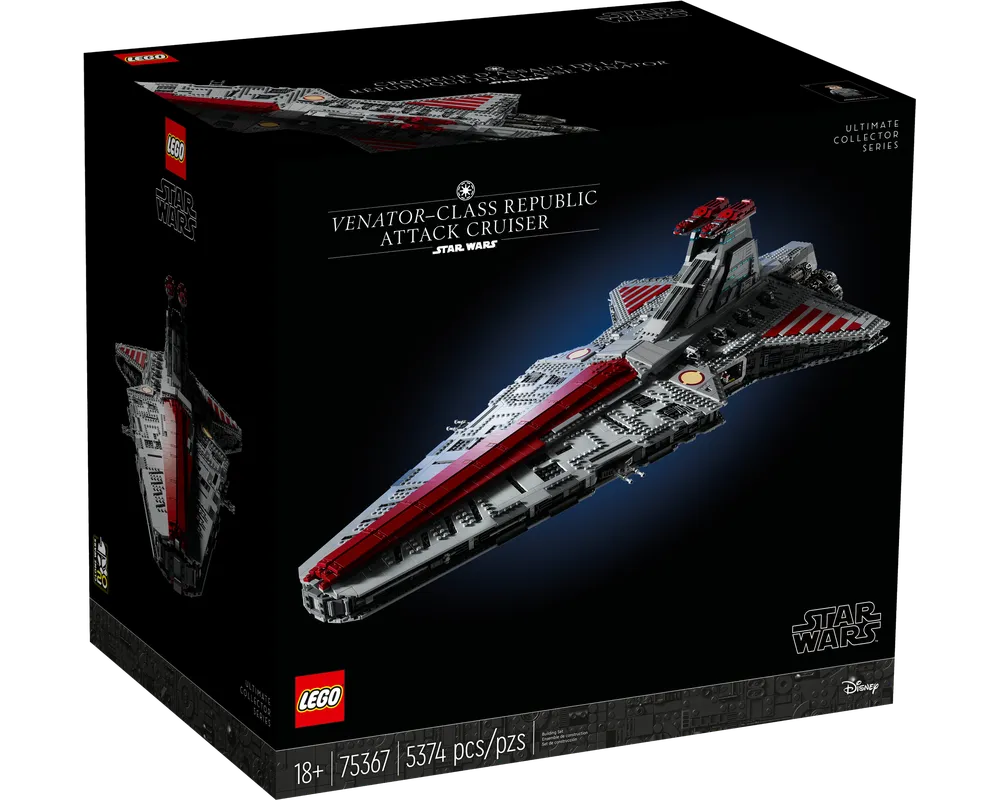LEGO Star Wars 75367 - Venator-Class Republic Attack Cruiser - UCS - Authentic LEGO Set Main Image
