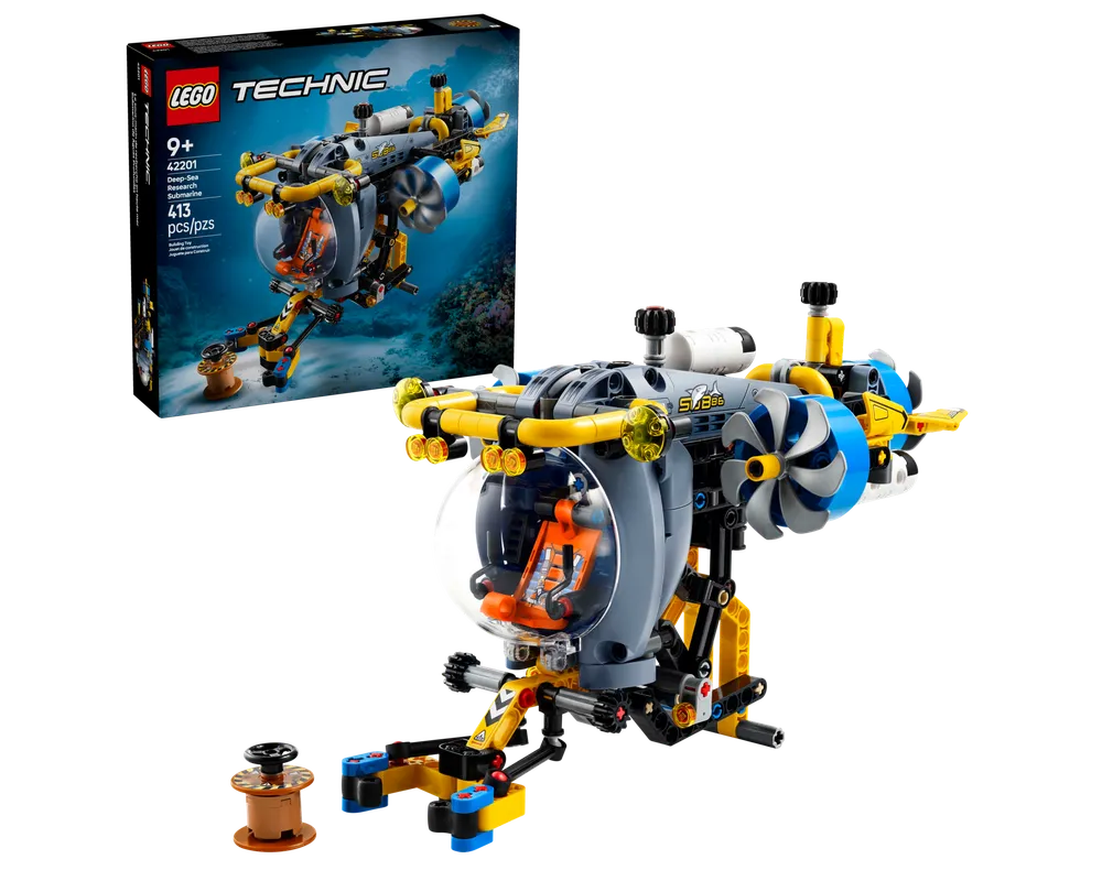 LEGO Technic 42201 - Deep-Sea Research Submarine - Authentic LEGO Set Main Image
