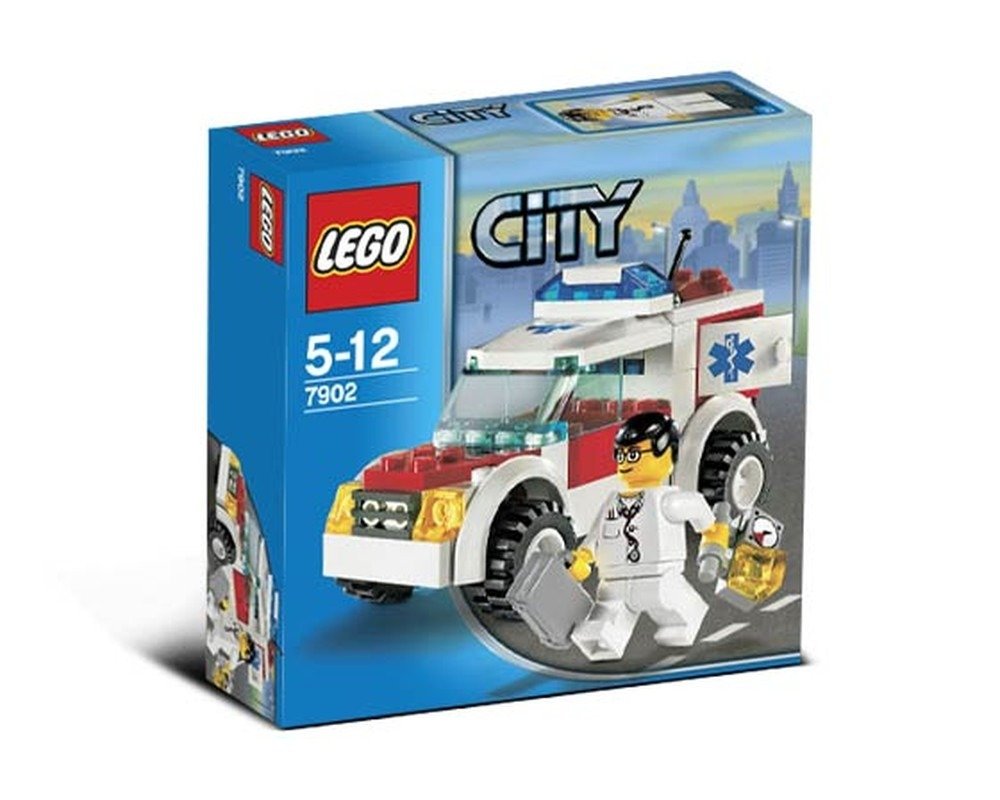 =LEGO City 7902 - Doctor's Car - Authentic LEGO Set Main Image