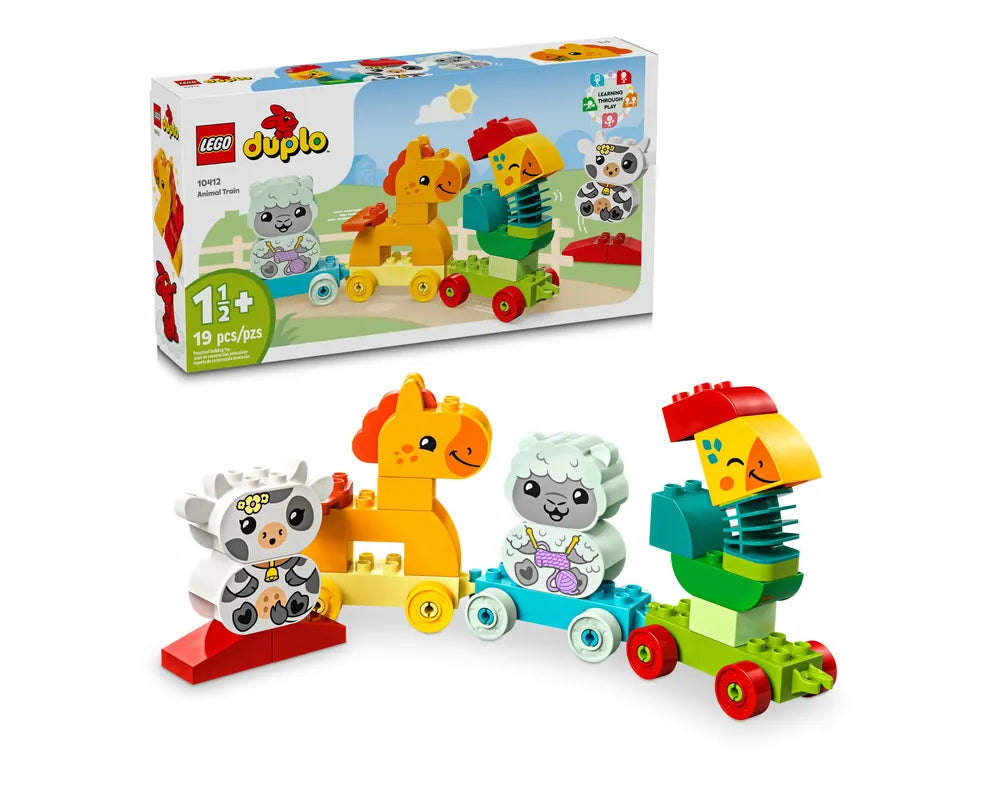 LEGO DUPLO 10412 - Animal Train - Authentic LEGO Set Main Image