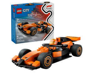 LEGO City 60442 - F1 Driver with McLaren Race Car - Authentic LEGO Set Main Image