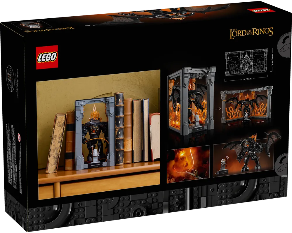 LEGO The Hobbit and The Lord of the Rings 10367 - The Lord of the Rings: Balrog Book Nook - Authentic LEGO Set Image 17