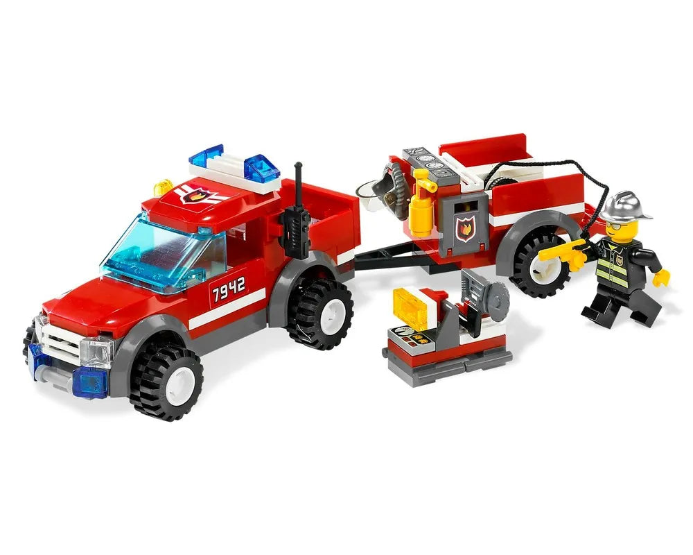 =LEGO City 7942 - Off Road Fire Rescue - Authentic LEGO Set Image 2