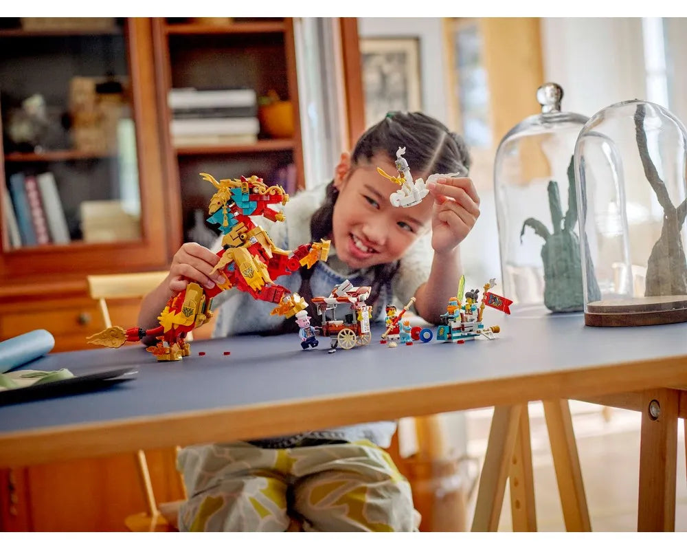LEGO Monkie Kid 80066 - Mythical Creature Qilin - Authentic LEGO Set Image 9