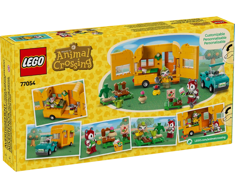 LEGO Animal Crossing 77054 - Leif's Caravan & Garden Shop - Authentic LEGO Set Image 3
