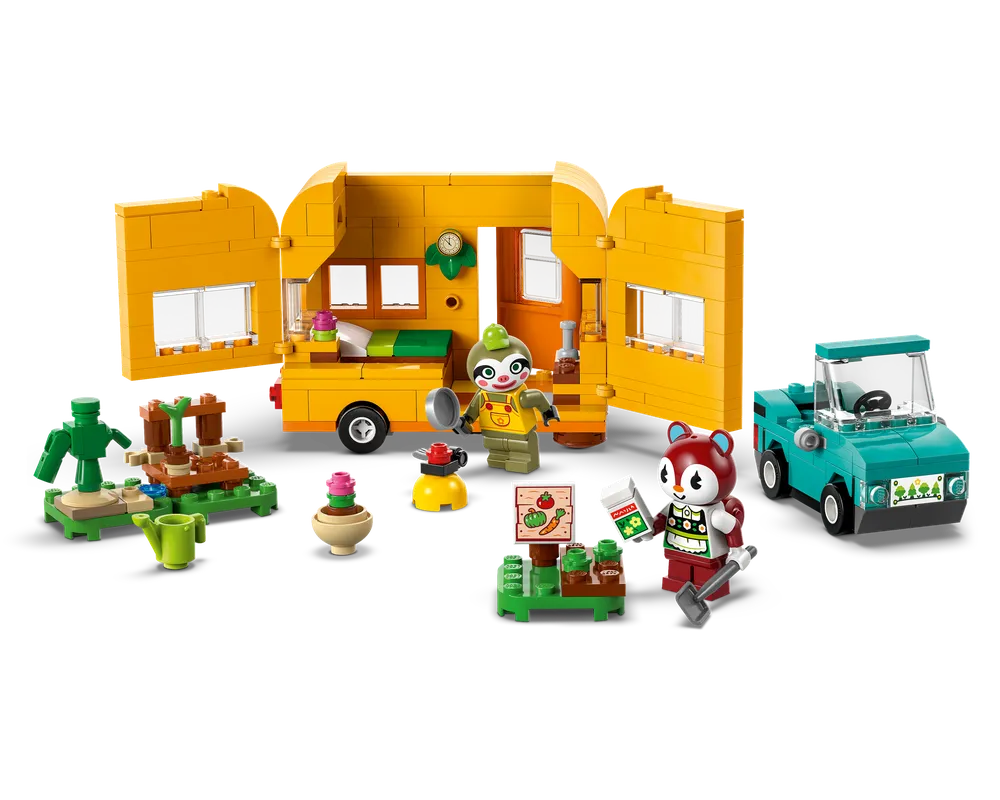 LEGO Animal Crossing 77054 - Leif's Caravan & Garden Shop - Authentic LEGO Set Image 5