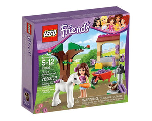 LEGO Friends 41003 - Olivia's Newborn Foal - Authentic LEGO Set Main Image