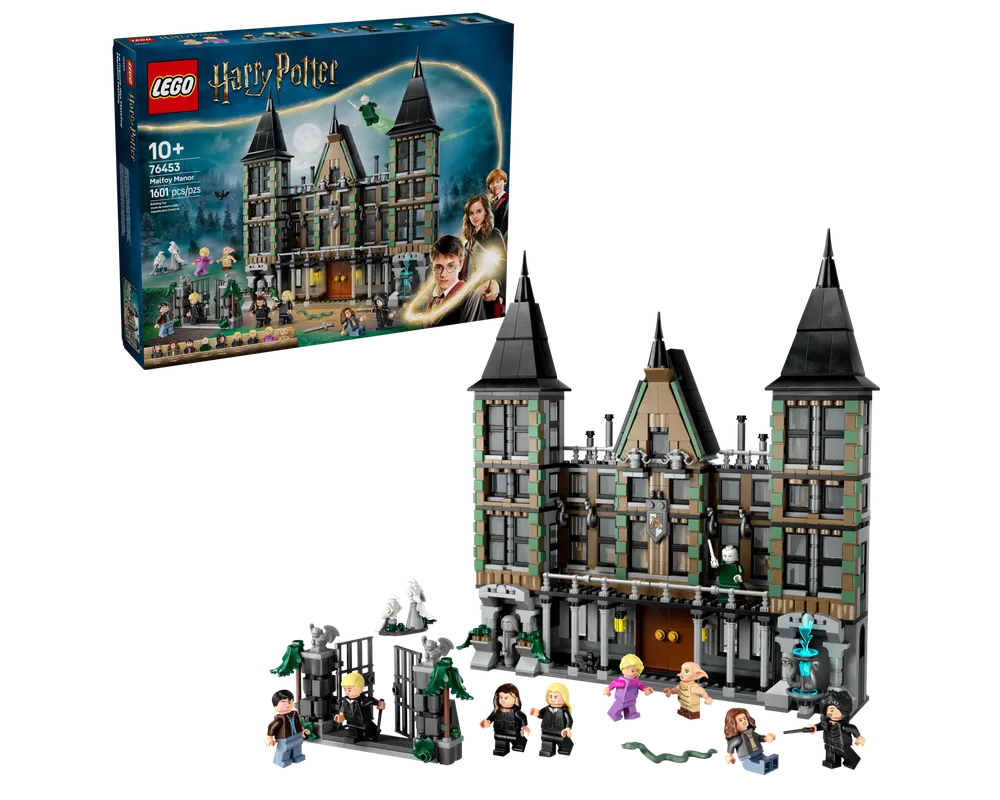 LEGO Harry Potter 76453 - Malfoy Manor - Authentic LEGO Set Main Image