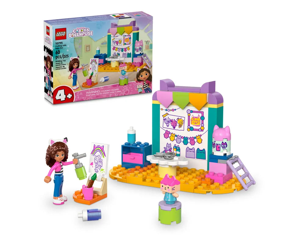 LEGO Gabby's Dollhouse 10795 - Crafting with Baby Box - Authentic LEGO Set Main Image