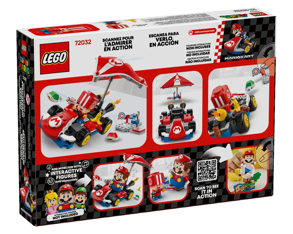 LEGO Super Mario 72032 - Standard Kart - Authentic LEGO Set Image 4