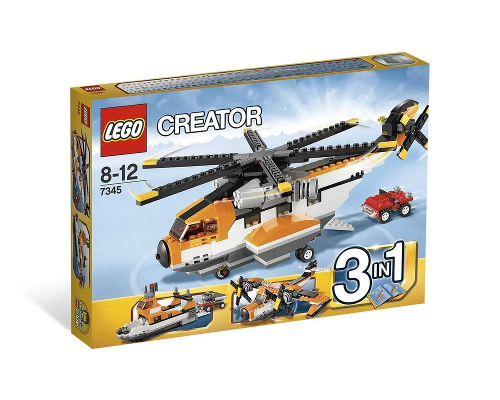 LEGO Creator 7345 - Transport Chopper - Authentic LEGO Set Main Image