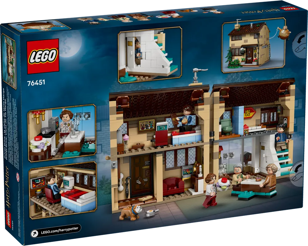 LEGO Harry Potter 76451 - Privet Drive: Aunt Marge's Visit - Authentic LEGO Set Image 13