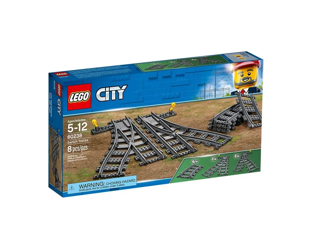 LEGO Train 60238 - Switch Tracks - Authentic LEGO Set Main Image