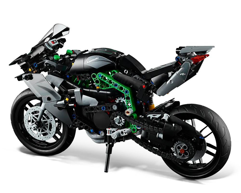 LEGO Technic 42170 - Kawasaki Ninja H2R Motorcycle - Authentic LEGO Set Image 4