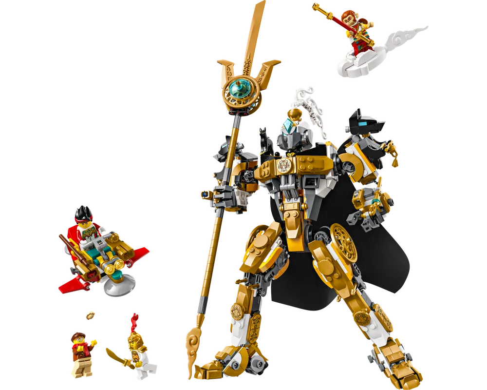 LEGO Monkie Kid 80065 - Erlang's Celestial Mech - Authentic LEGO Set Image 2