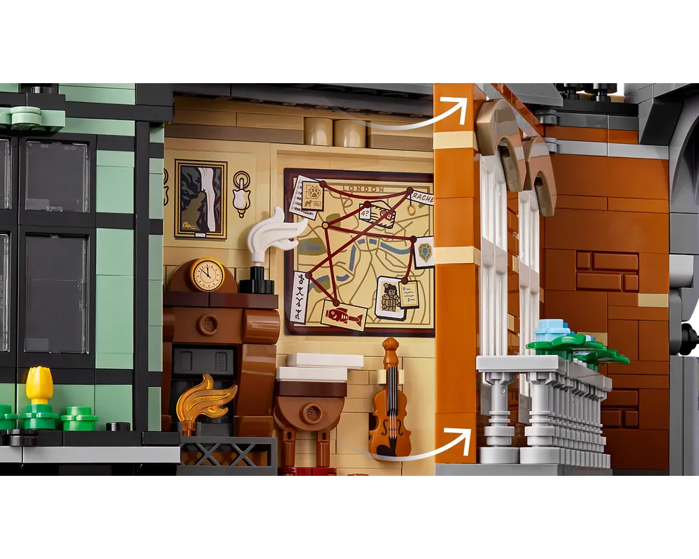 LEGO Creator 10351 - 1 - Sherlock Holmes: Book Nook - Authentic LEGO Set Image 24
