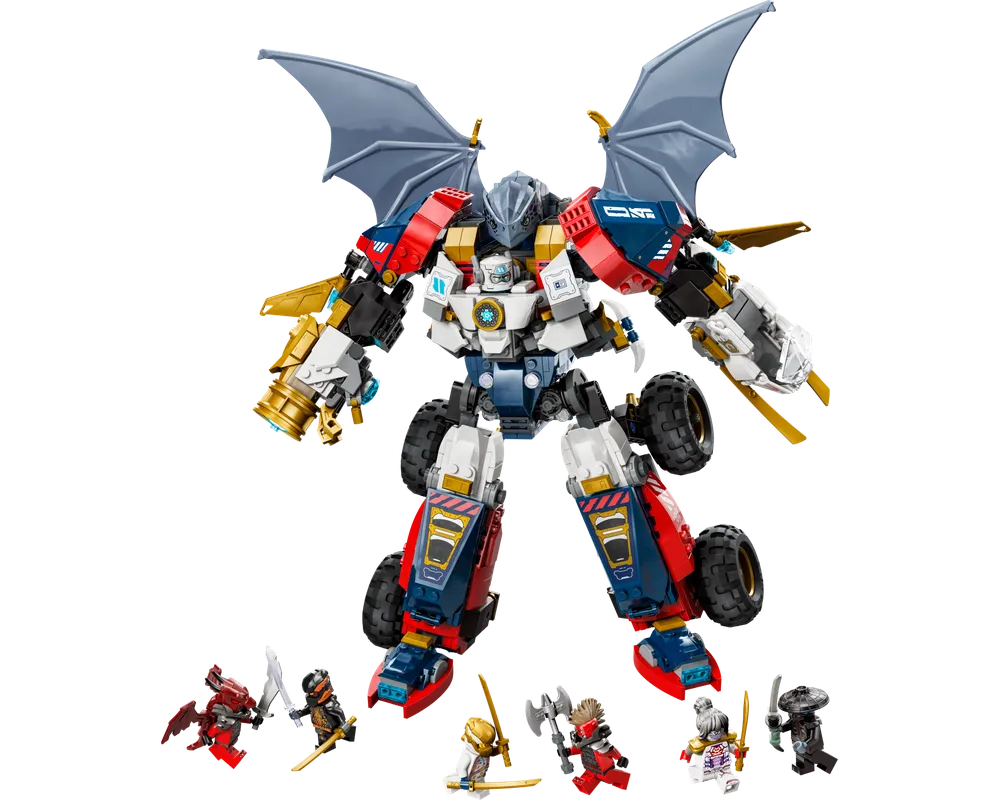 LEGO NINJAGO 71834 - Zane's Ultra Combiner Mech - Authentic LEGO Set Image 2