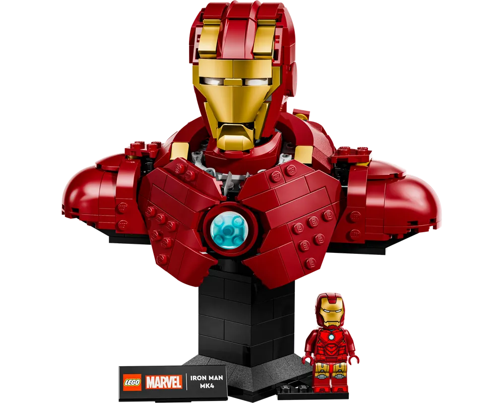 LEGO Super Heroes 76327 - Iron Man MK4 Bust - Authentic LEGO Set Image 13