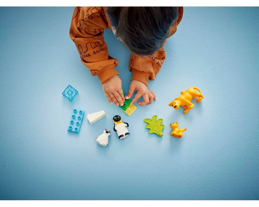LEGO DUPLO 10442 - Wild Animal Families: Penguins & Lions - Authentic LEGO Set Image 8