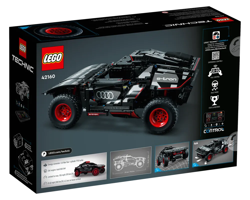 LEGO Technic 42160 - Audi RS Q e-tron - Authentic LEGO Set Image 7