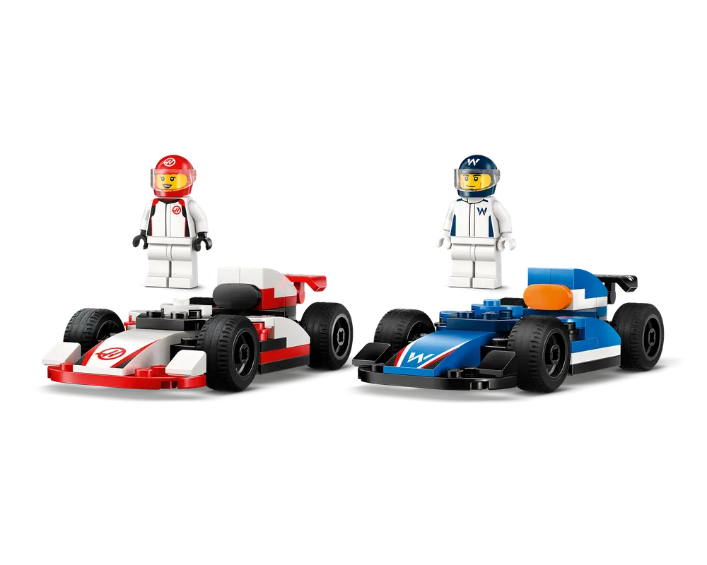 LEGO City 60464 - F1 Williams Racing & Haas F1 Race Cars - Authentic LEGO Set Image 4