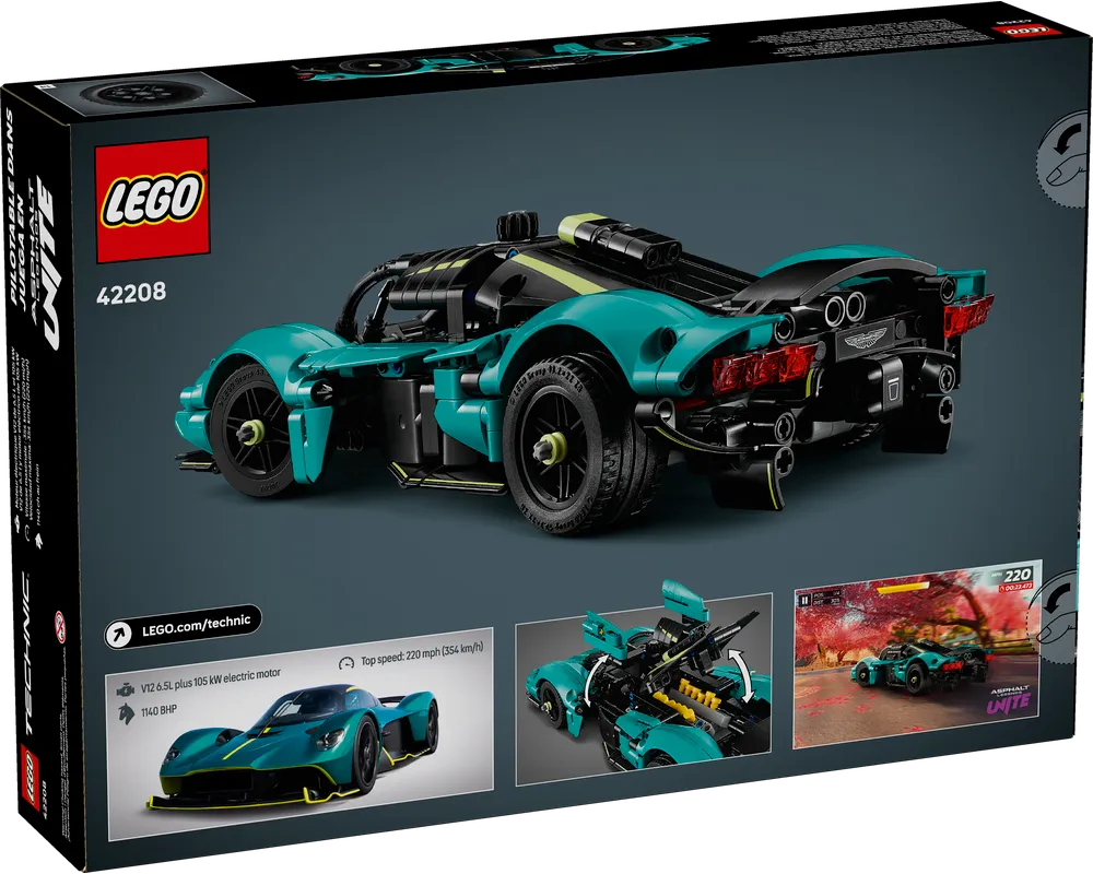 LEGO Technic 42208 - Aston Martin Valkyrie - Authentic LEGO Set Image 12