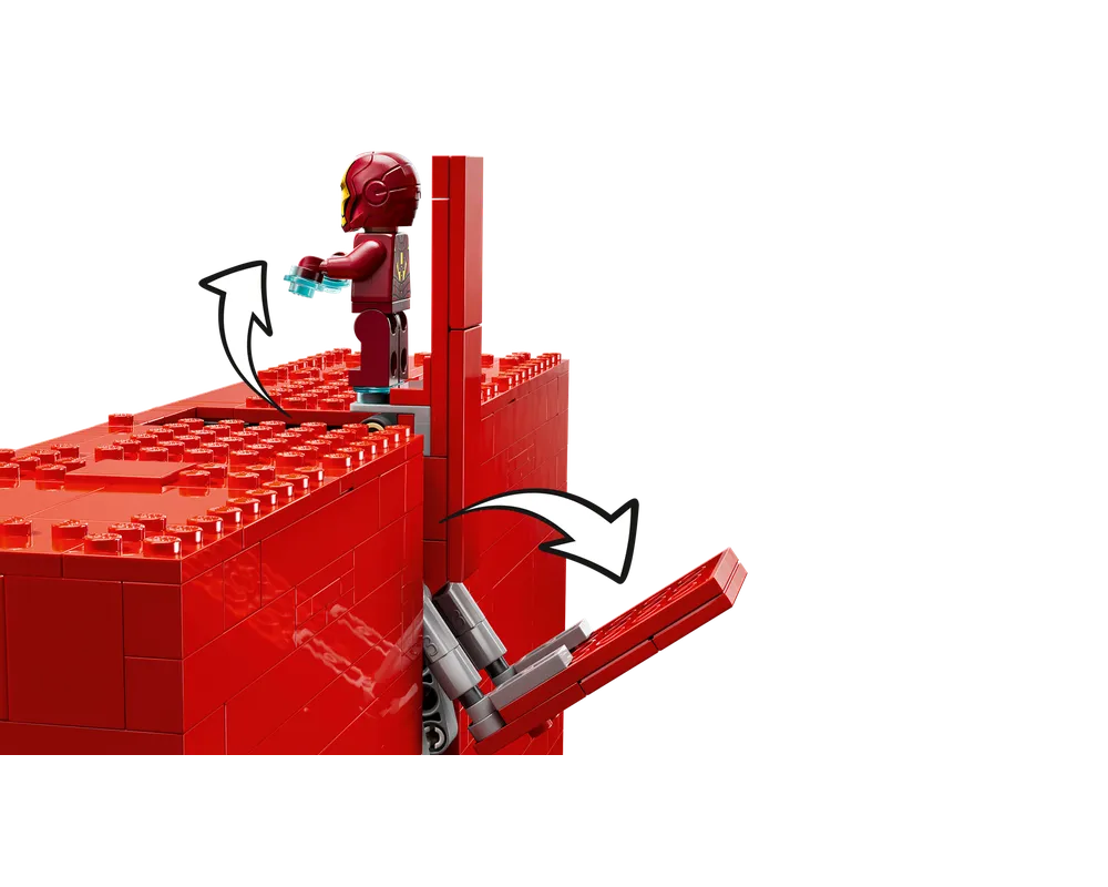 LEGO Super Heroes 76313 - MARVEL Logo - Authentic LEGO Set Image 6