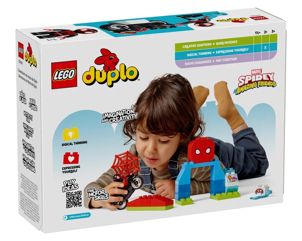 LEGO DUPLO 10424 - Spin's Motorcycle Adventure - Authentic LEGO Set Image 2