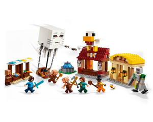 LEGO Minecraft 21273 - The Ghast Balloon Village Attack - Authentic LEGO Set Image 4