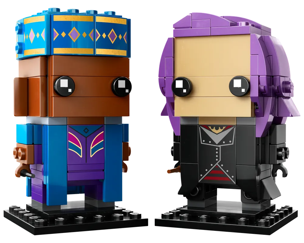 =LEGO BrickHeadz 40618 - Kingsley Shacklebolt & Nymphadora Tonks - Authentic LEGO Set Image 2