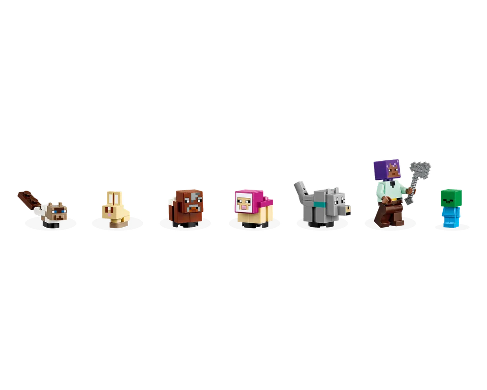 LEGO Minecraft 21253 - The Animal Sanctuary - Authentic LEGO Set Image 8