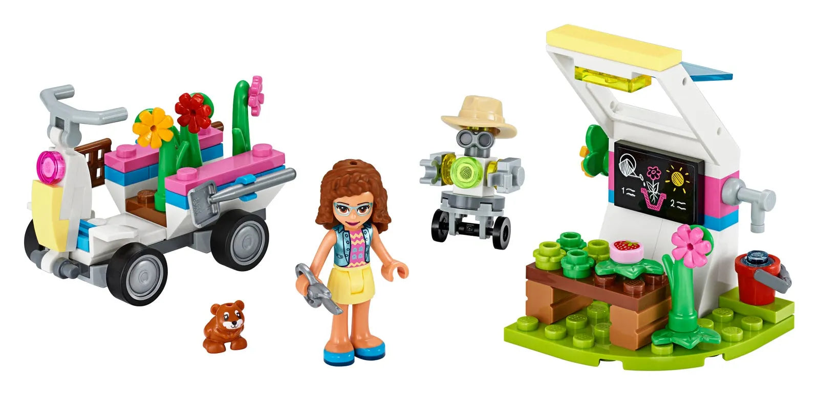 =LEGO Friends 41425 - Olivia&#39;s Flower Garden - Authentic LEGO Set Image 13