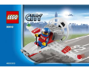 =LEGO City 30012 - Mini Airplane polybag - Authentic LEGO Set Main Image