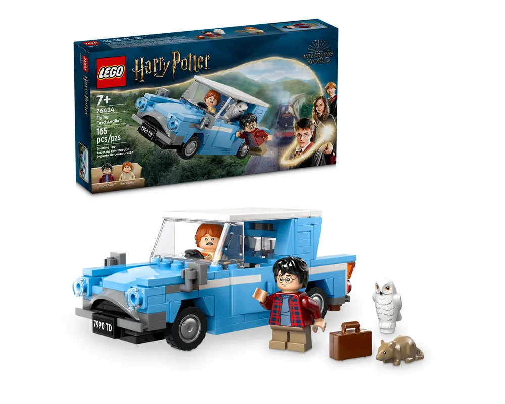 LEGO Harry Potter 76424 - Flying Ford Anglia - Authentic LEGO Set Main Image