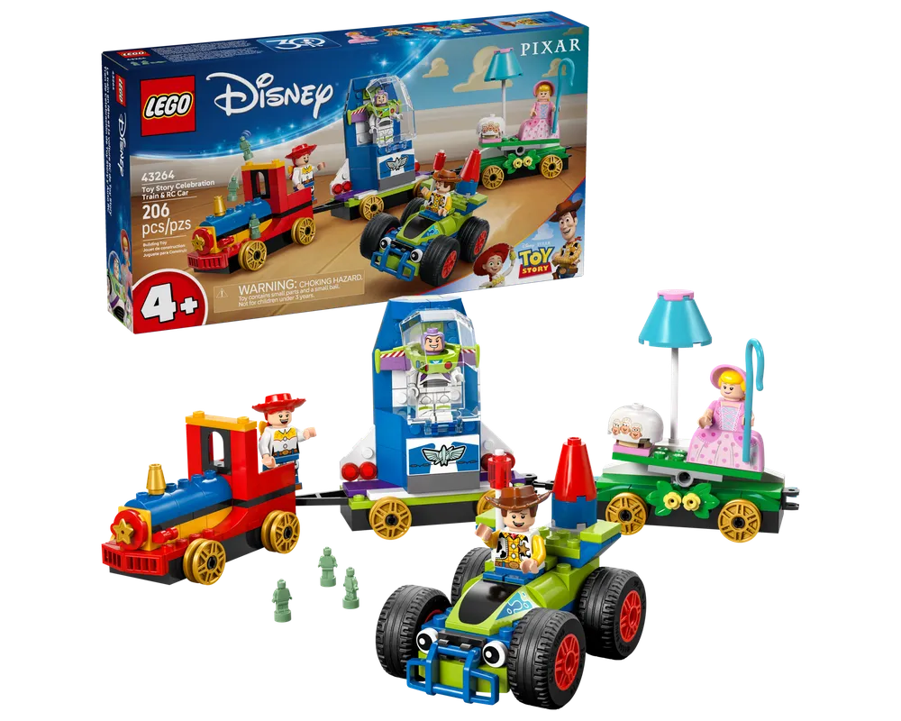 LEGO Toy Story 43264 - Toy Story Celebration Train & RC Car - Authentic LEGO Set Main Image