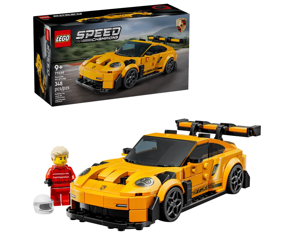 LEGO SPEED CHAMPIONS 77239 - Porsche 911 GT3 RS - Authentic LEGO Set Main Image