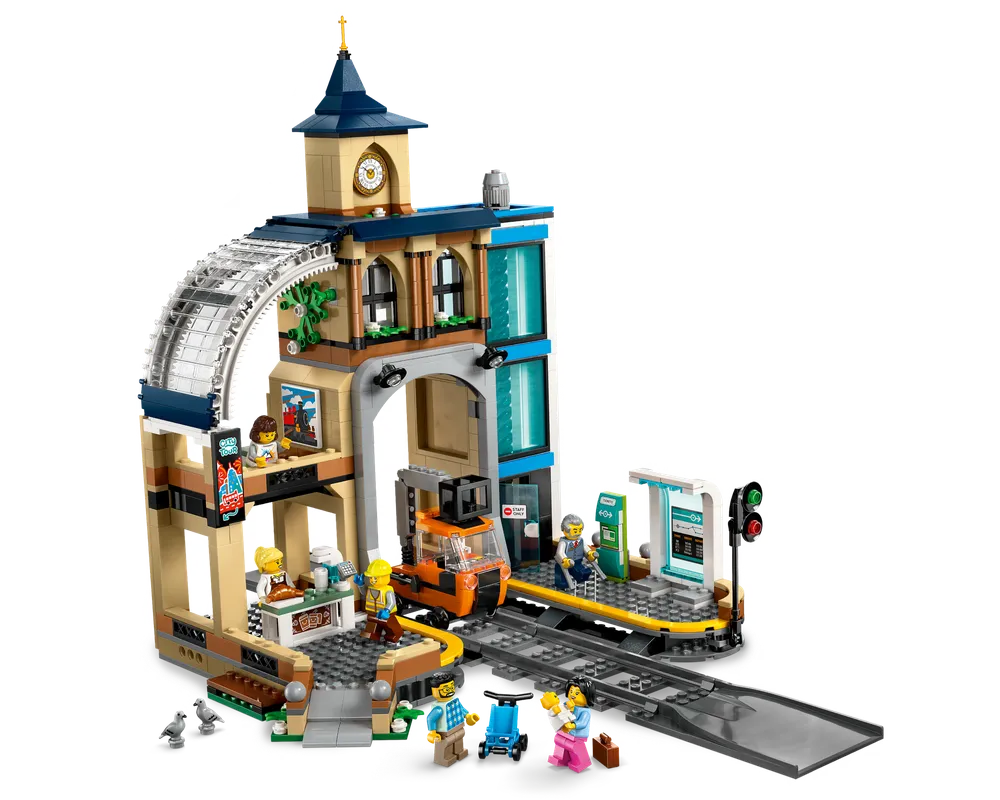 LEGO City 60469 - 1 - Central Train Station - Authentic LEGO Set Image 31