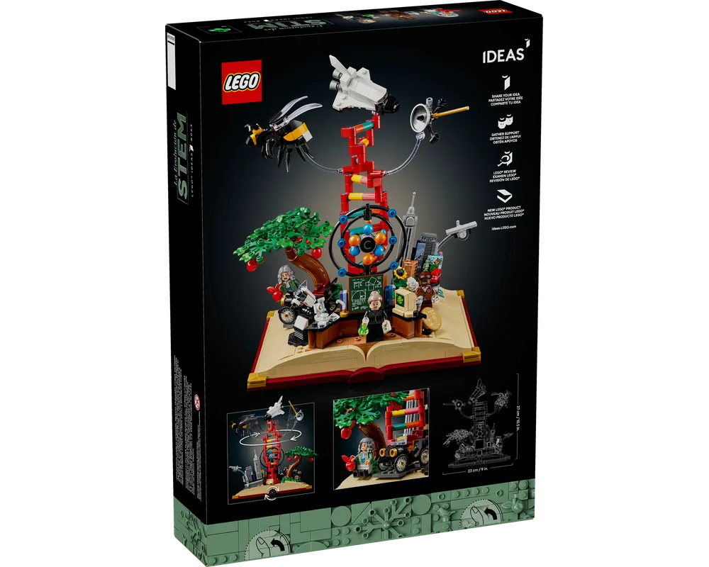 LEGO LEGO Ideas &#40;CUUSOO&#41; 21355 - The Evolution of STEM - Authentic LEGO Set Image 5