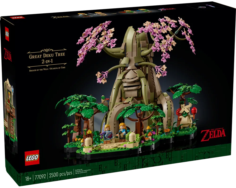 LEGO The Legend of Zelda 77092 - Great Deku Tree 2-in-1 - Authentic LEGO Set Main Image