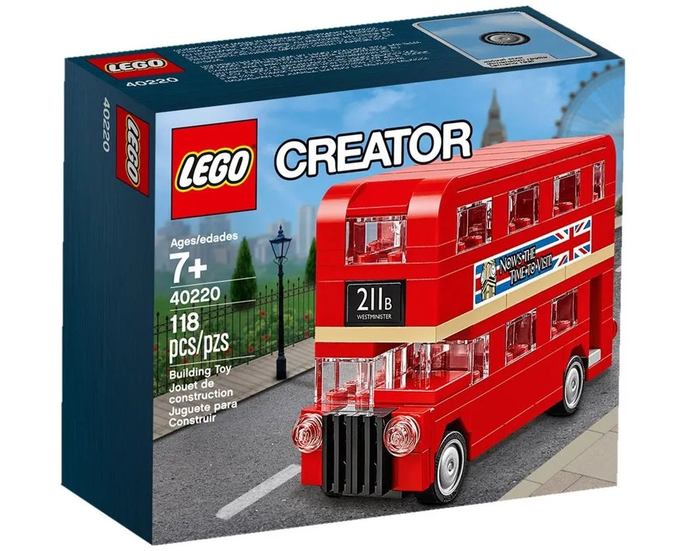 =LEGO Creator 40220 - Mini London Bus - Authentic LEGO Set Main Image