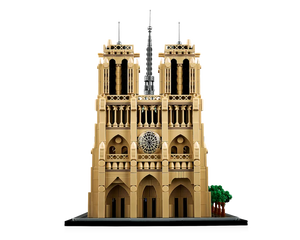 LEGO Architecture 21061 - Notre-Dame de Paris - Authentic LEGO Set Image 6