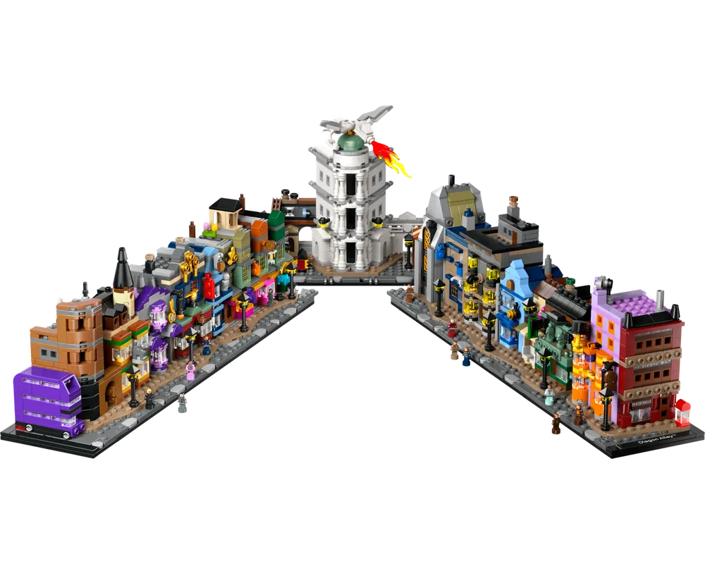 LEGO Harry Potter 76444 - Diagon Alley Wizarding Shops - Authentic LEGO Set Image 2